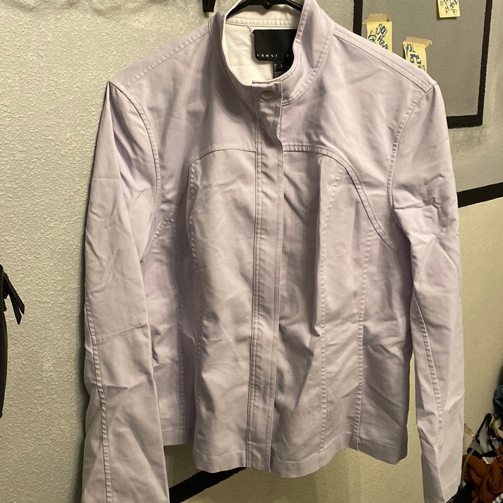 Yansi Fugel Light Purple Large Jacket